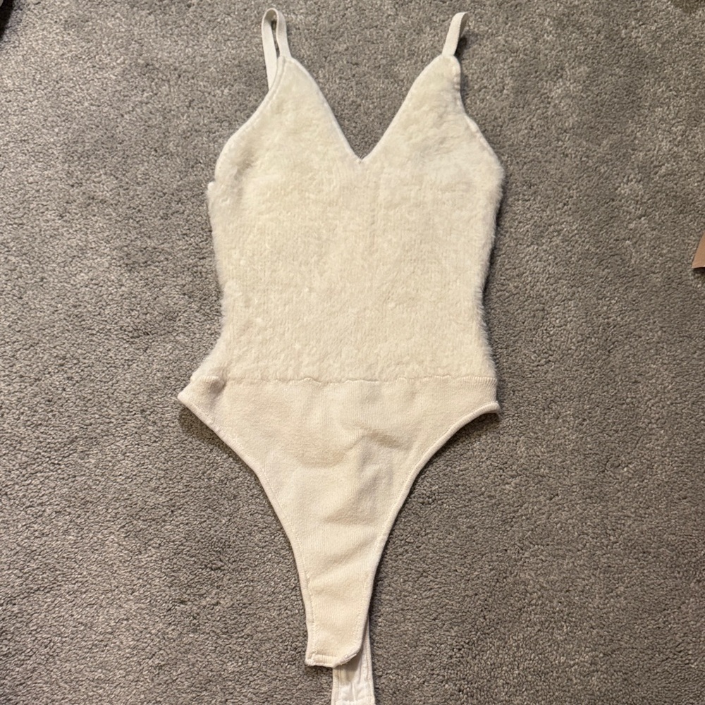 Cozy White Women’s One Piece - Picture 1 of 4